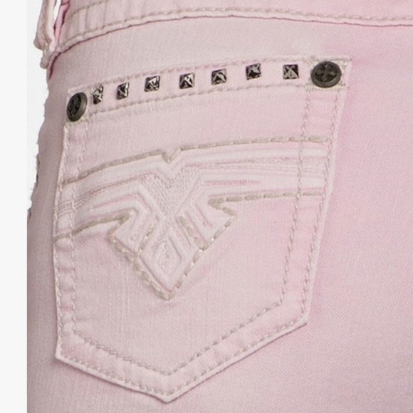 NWT Women's Affliction Raquel Maxine Pink Skinny Jeans - Picture 3 of 16